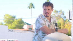 Charlie Valentine - Sex starved Wife Charlie Valentine uses hired poolguy's pool noodle for some fun 29 10 2025