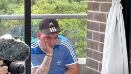 Sara Blonde - Humiliated Cuckold Watches A Real BBC Fucks His Wife And Her Friend